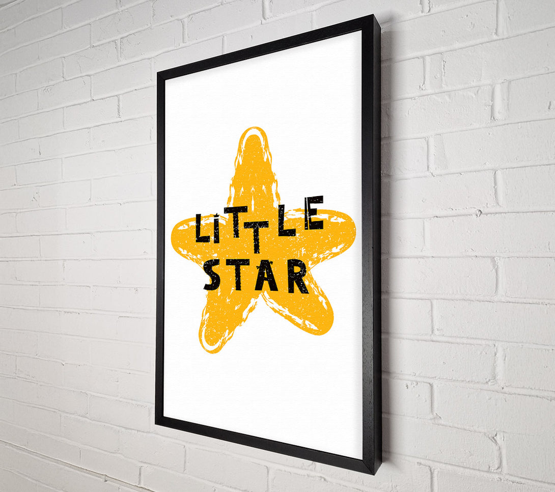  A Canvas Print of Little Star Canvas Print