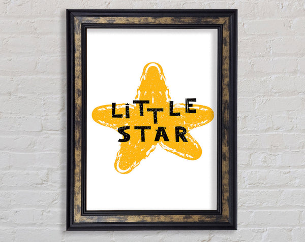 Little Star Framed Print