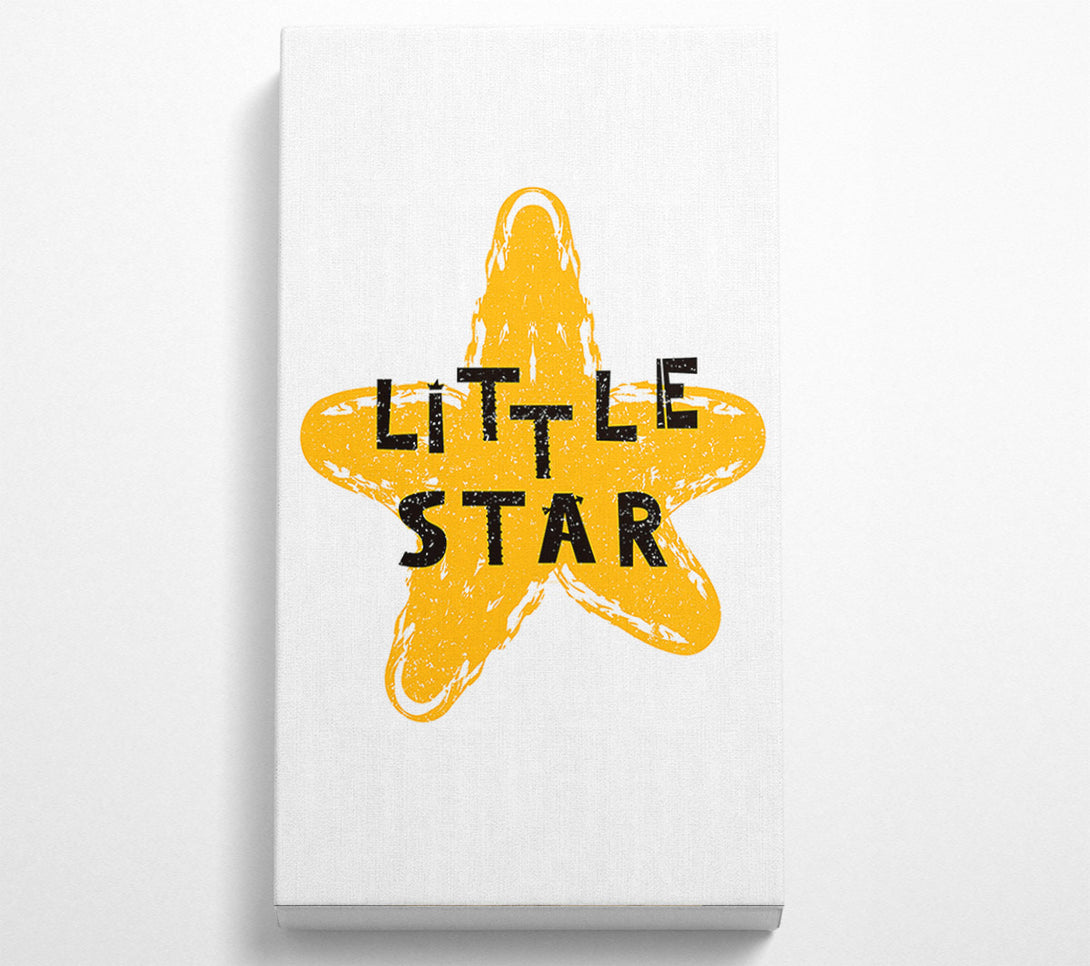 A Canvas Print of Little Star Canvas Print