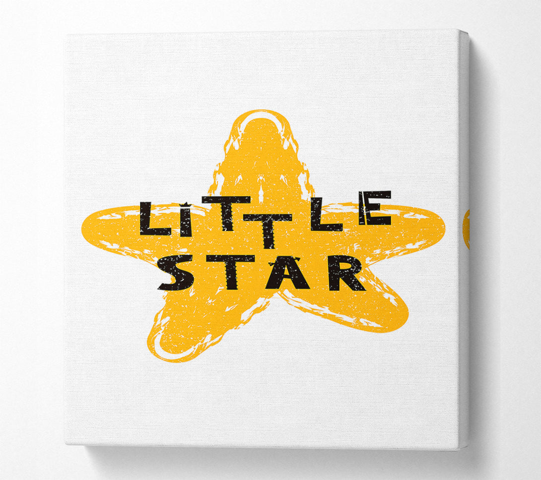  A Canvas Print of Little Star Canvas Print