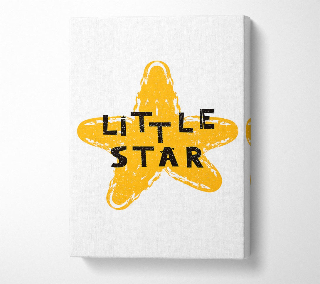  A Canvas Print of Little Star Canvas Print