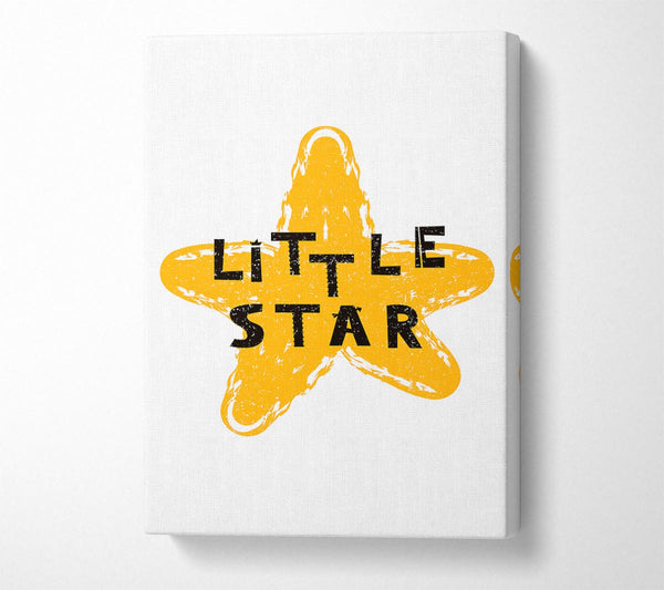  A Canvas Print of Little Star Canvas Print