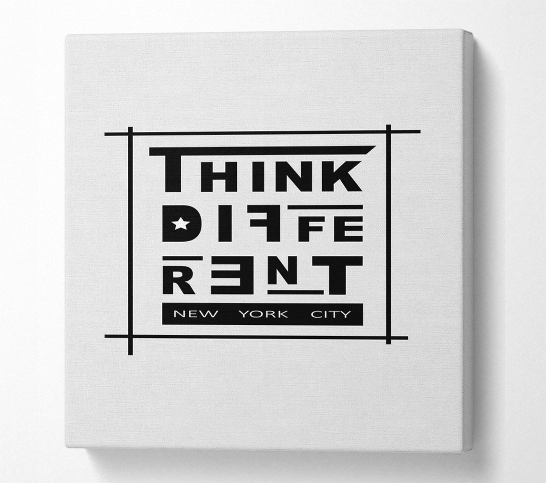  A Canvas Print of Think Different Canvas Print