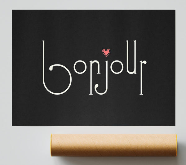 Bonjour 2 Giclee Print
