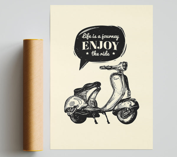 Life Is A Journey 2 Print