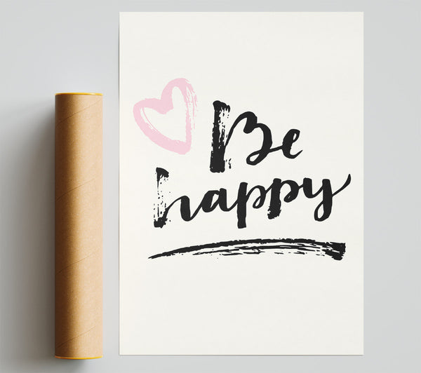 Be Happy 1 Giclee Print