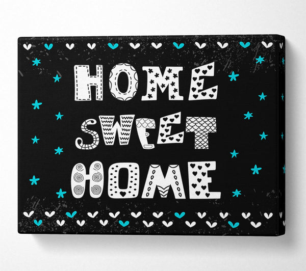  A Canvas Print of Home Sweet Home 2 Canvas Art