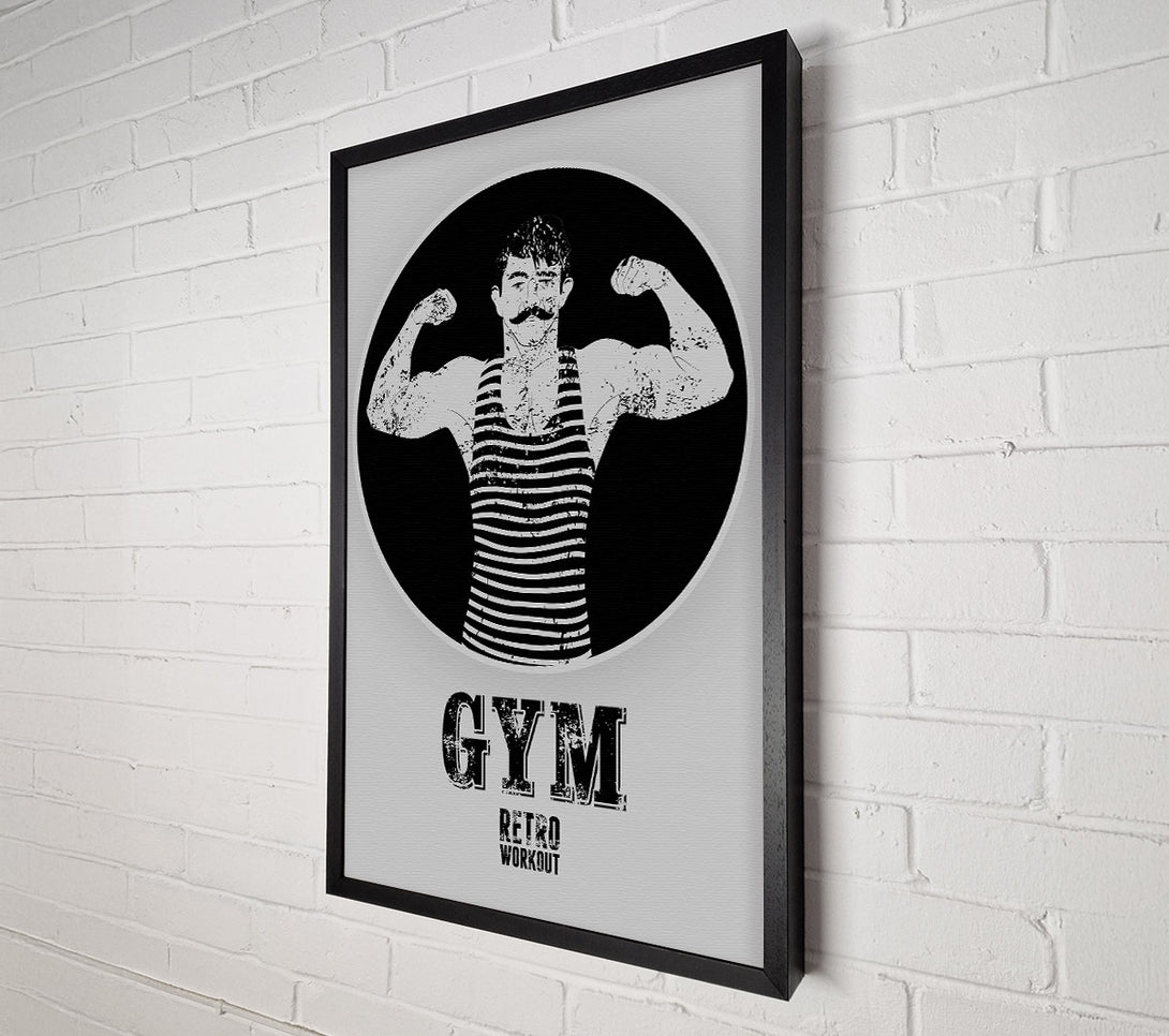  A Canvas Print of Gym Workout Canvas Print