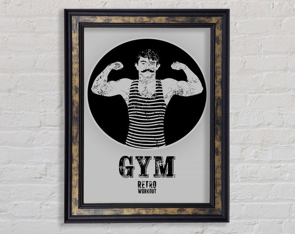 Gym Workout Framed Print