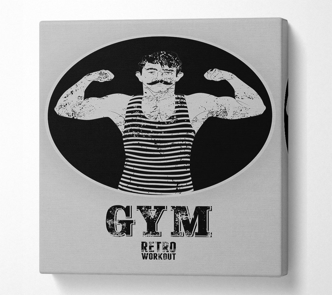  A Canvas Print of Gym Workout Canvas Print