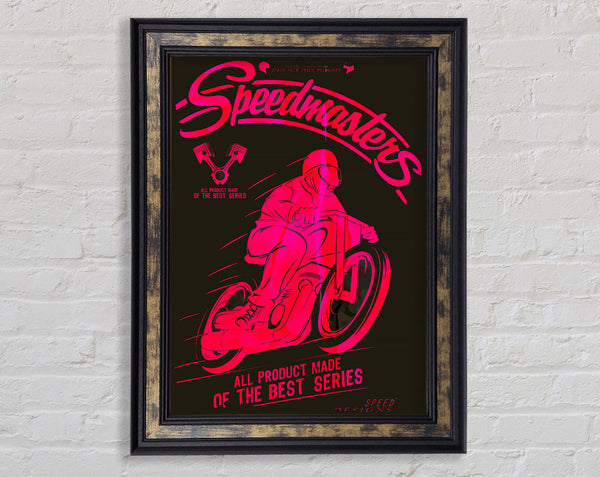 Speedmasters Framed Print