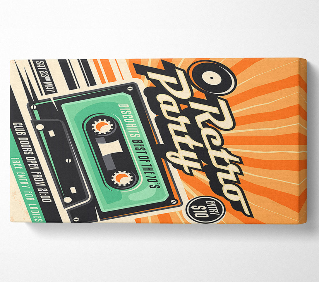  A Canvas Print of Disco Hits Best Of The 70's Canvas Art