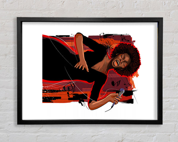 Soul Singer Framed Print
