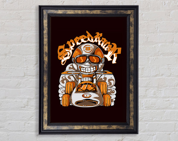 Speed Racer Framed Print
