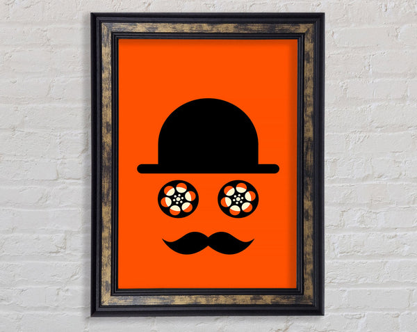 Bullet Eyes Framed Print