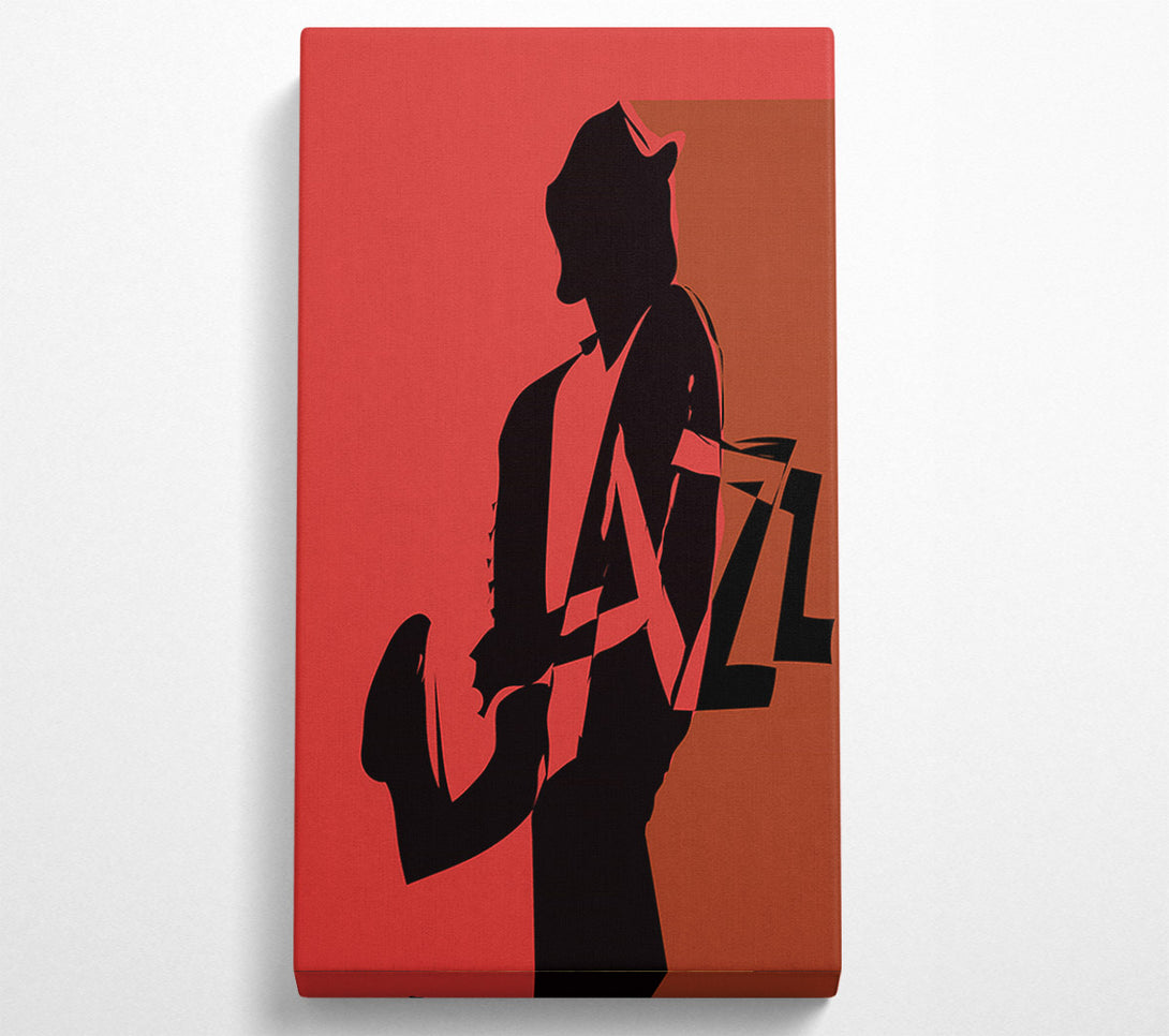  A Canvas Print of Jazz Player Canvas Print
