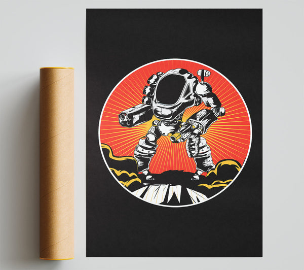 Robot Sun Print