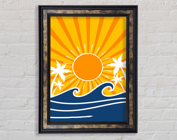 California Framed Print