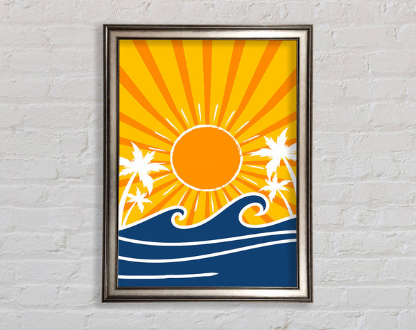 California Framed Print