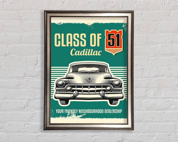Classic Cadillac Framed Print