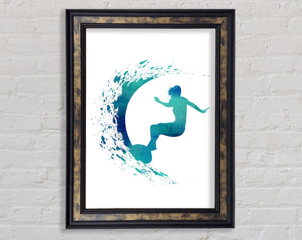 Surf Dream Framed Print