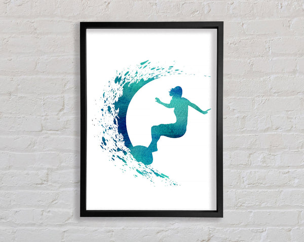 Surf Dream Framed Print