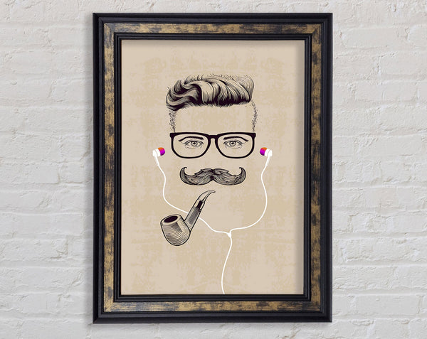 Old Timer New Age Framed Print