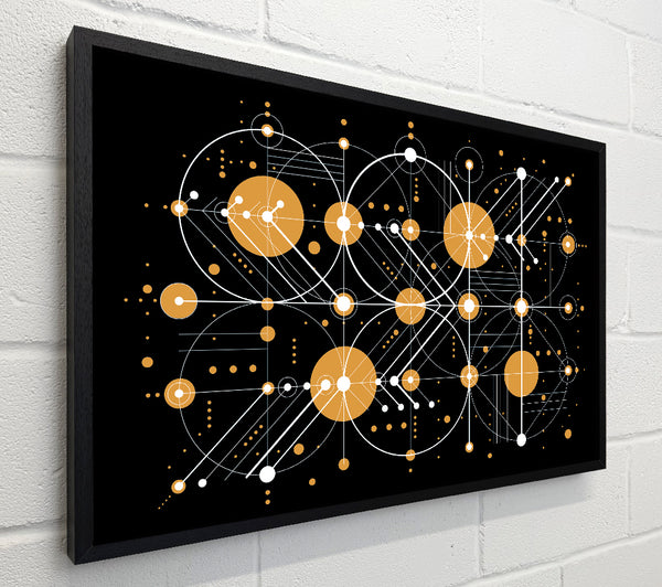 Circles Of Connections Orange