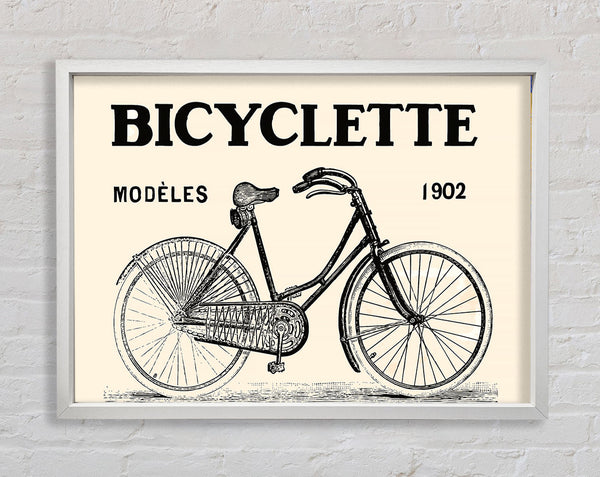 French Bicycle Framed Print