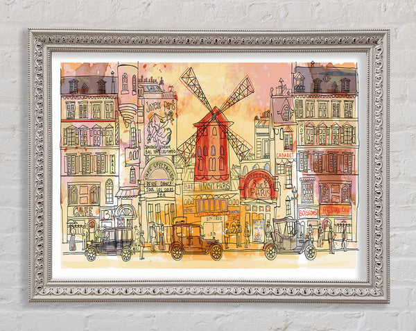 Moulin Rouge Paris Framed Print