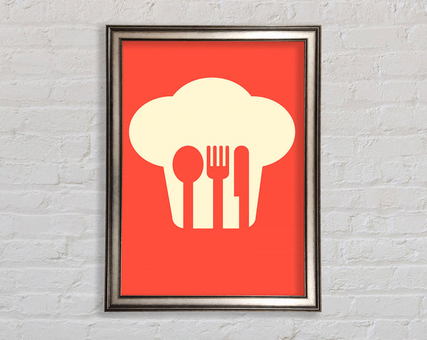 Chef Ready Framed Print