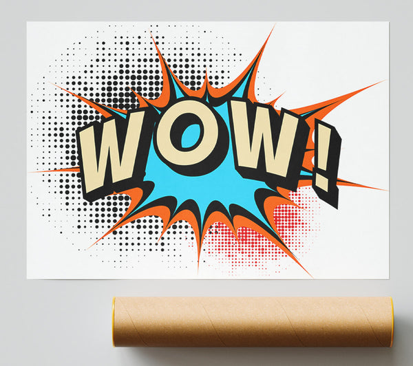 Wow Giclee Print