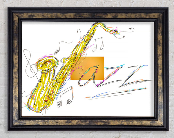 Jazz Framed Print