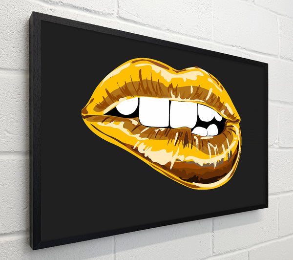 Gold Lip Bite