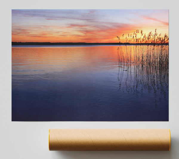 Serene Sunset Giclee Print