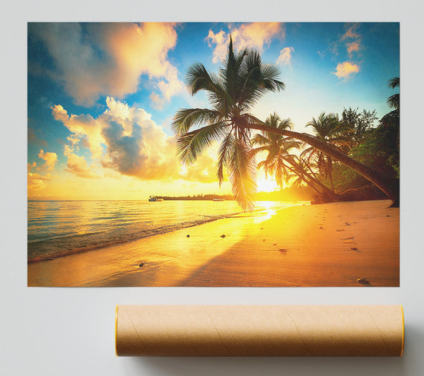 As The Sun Falls On A Perfect Day Giclee Print