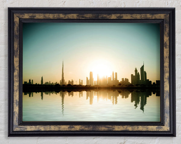 City Reflections Framed Print