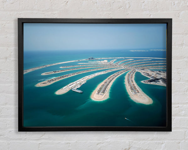 Palm Islands Framed Print