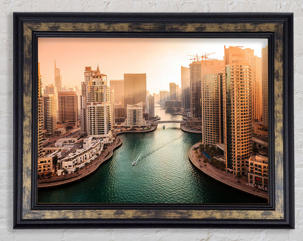 Marina City Framed Print