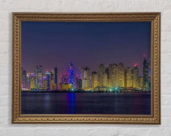 Fruitful City Framed Print