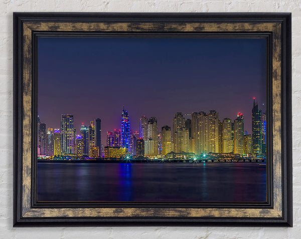 Fruitful City Framed Print