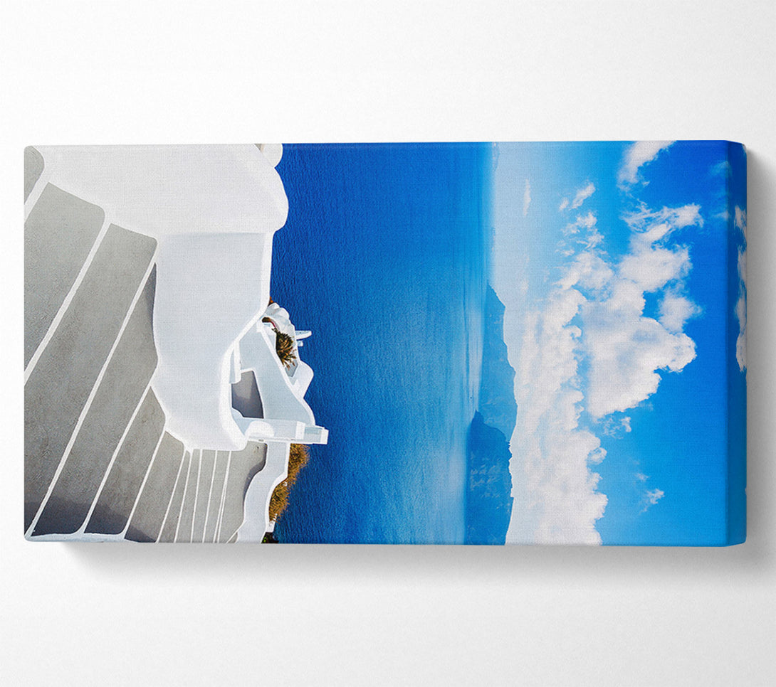  A Canvas Print of Ocean Steps Canvas Wall Art
