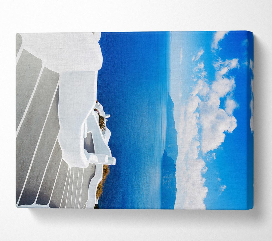  A Canvas Print of Ocean Steps Canvas Wall Art