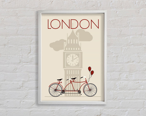 Fahrrad am Big Ben