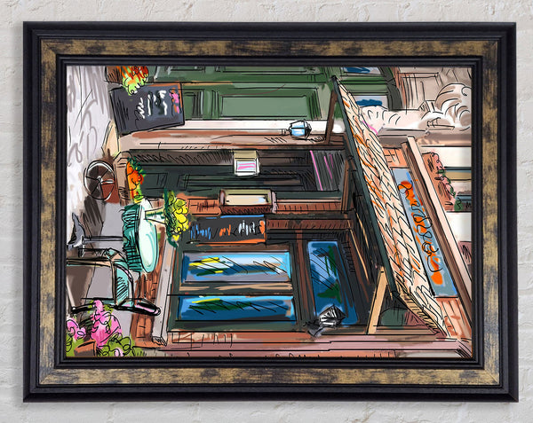 City Streets 3 Framed Print