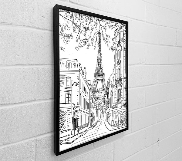 Eiffel Tower Streets 1