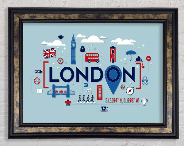 Perfect Walk Through The Framed Print