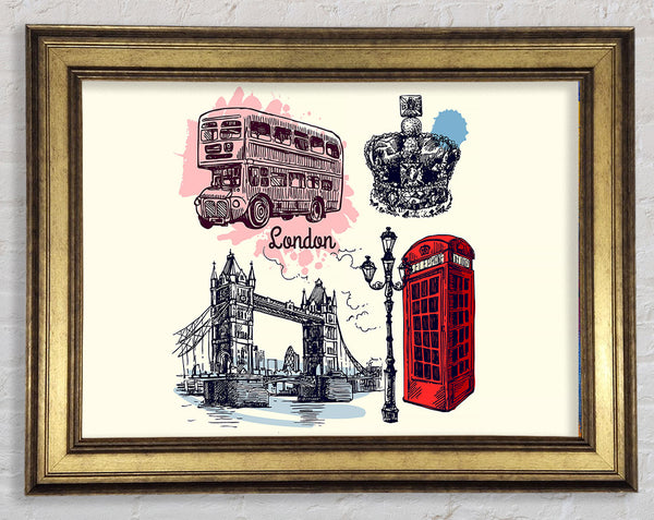 Lots To Do In The City Framed Print