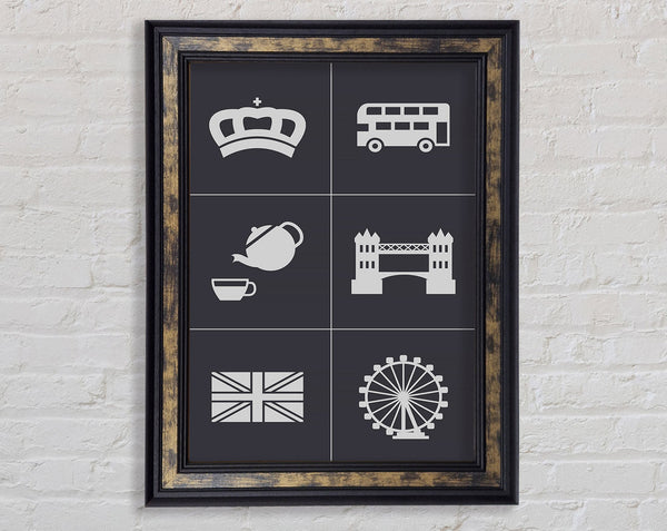 Attractions Of The City 1 Framed Print
