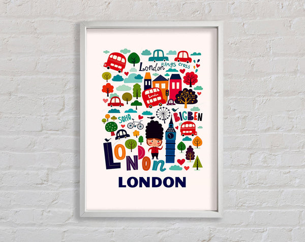 Fabulous City Framed Print